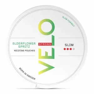 BIld på Velo Elderflower Spritz.