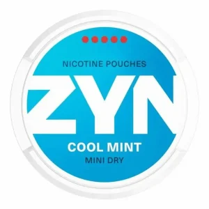 Bild på Zyn Cool Mint Mini Dry Super Strong.