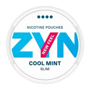Bild på Zyn Cool Mint Slim Extra Strong.