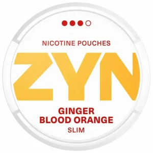 Bild på Zyn Ginger Blood Orange Slim Strong.